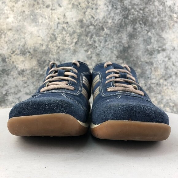 Skechers VTG Women's Size 8 90s Y2K Somethin' Else Blue Suede Sneakers 3490 - Picture 3 of 15